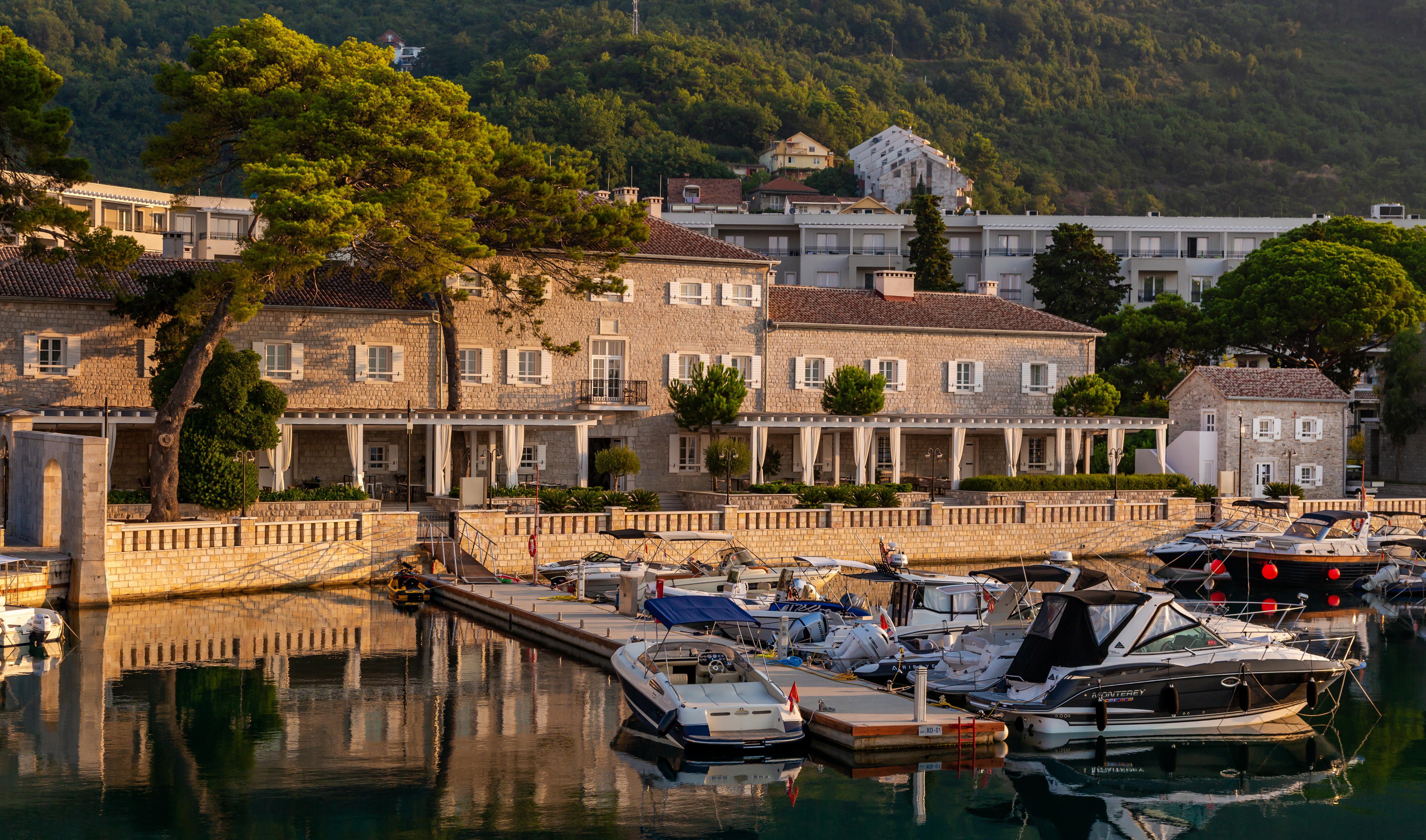 Lazure Hotel & Marina Херцег-Нови Экстерьер фото