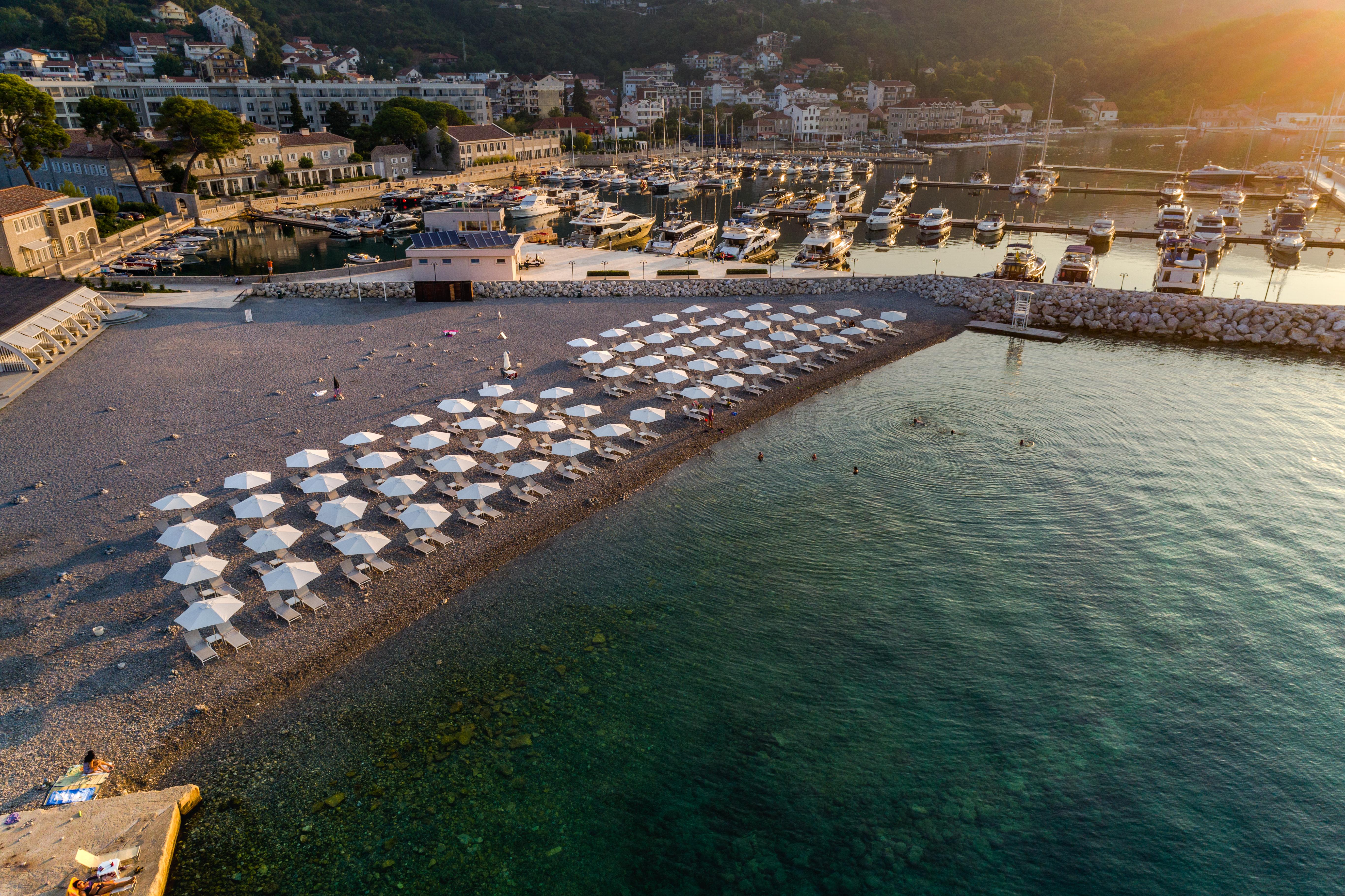 Lazure Hotel & Marina Херцег-Нови Экстерьер фото